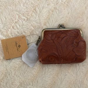 Patricia Nash Tooled Leather Snap Coin Purse / Key Holder - BNWT